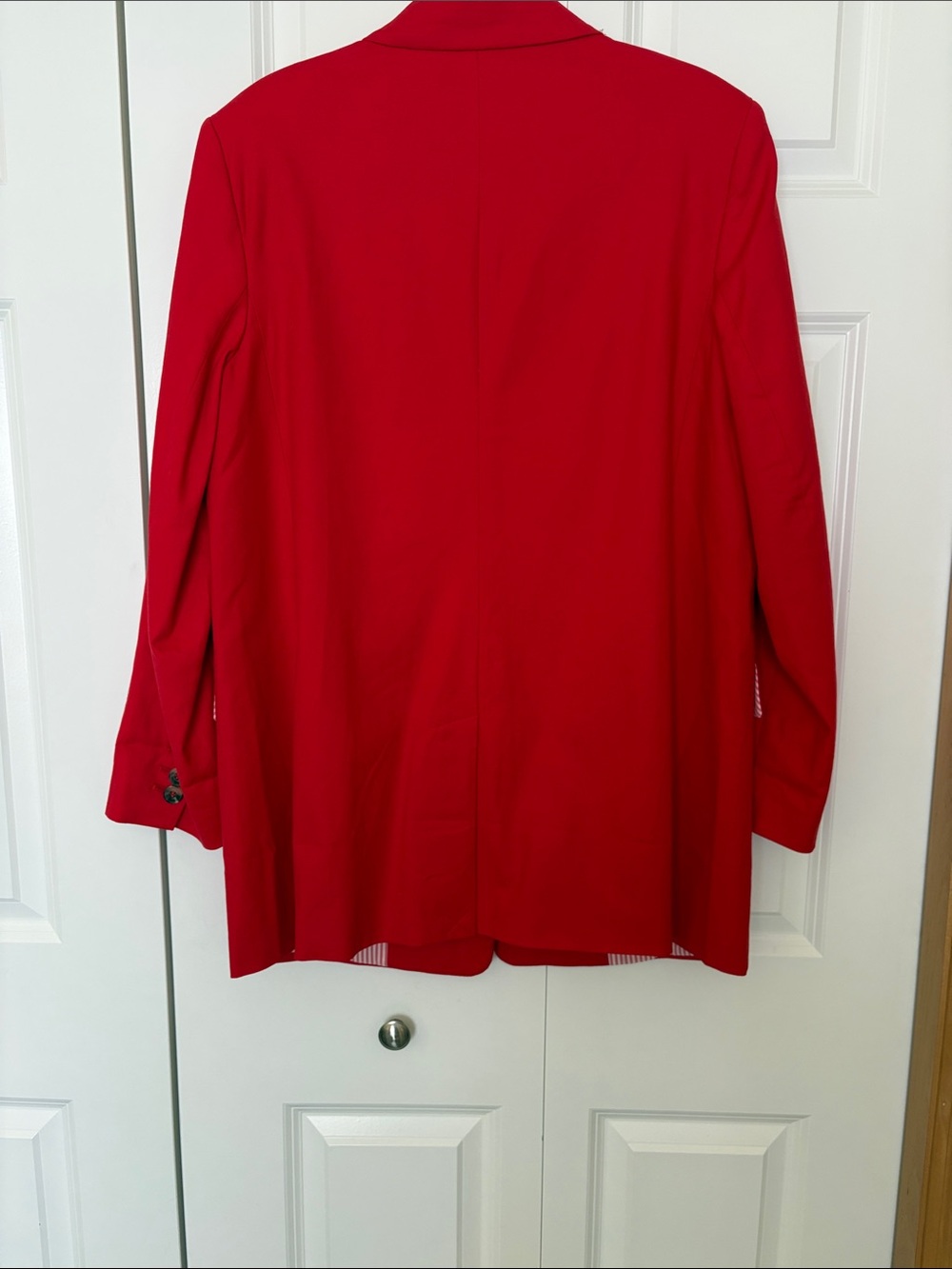 Talbots Red Single-Button Blazer Jacket - Picture 6 of 11
